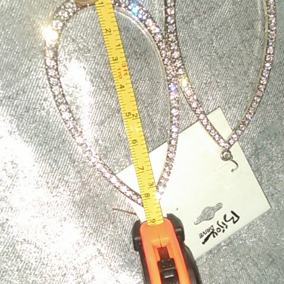 RHINESTONE HOOPS WEDDING PROM - Picture 4 of 4